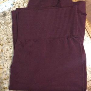 Brand new burgundy leggings